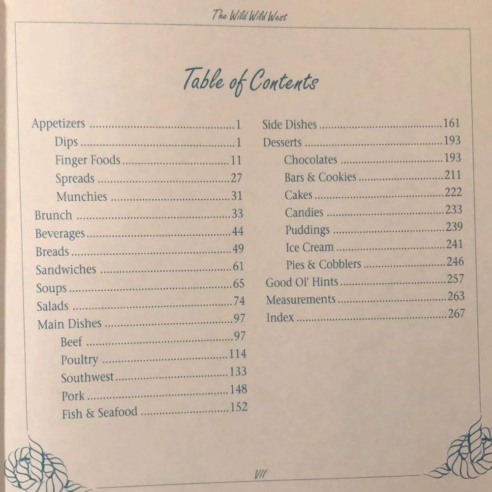Wild Wild West Cookbook Cactus &‎ Cowboys 1990s Junior League